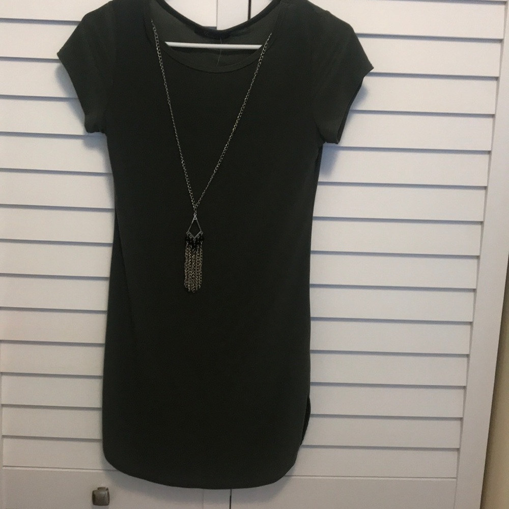 Olive green dress size small